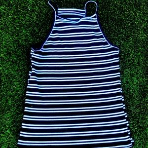 Striped tank-top